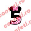 Vafa Comestibila Tort Minnie Mouse Cifra cinci
