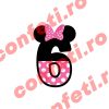Vafa Comestibila Tort Minnie Mouse Cifra sase